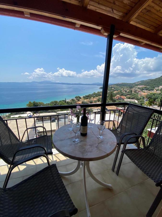 Emilios See View Apartment Barbati Dış mekan fotoğraf