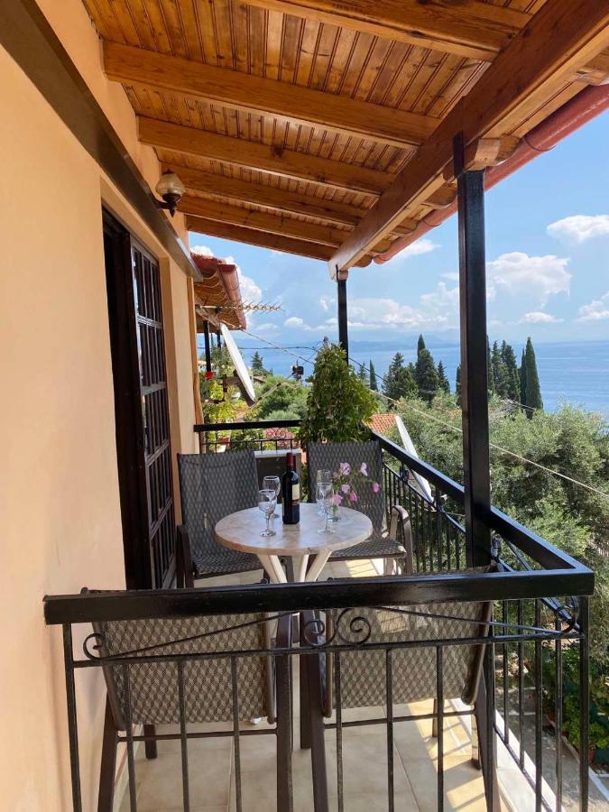 Emilios See View Apartment Barbati Dış mekan fotoğraf